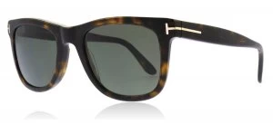 image of Tom Ford Leo Sunglasses Havana 56R 52mm