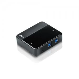 image of Aten US234 USB 3.2 Gen 1 (3.1 Gen 1) Type-B 5000 Mbps Black