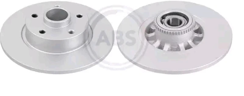 Image of A.B.S. 18511C Brake disc Solid, Coated, with ABS sensor ring Brake Disc (82)