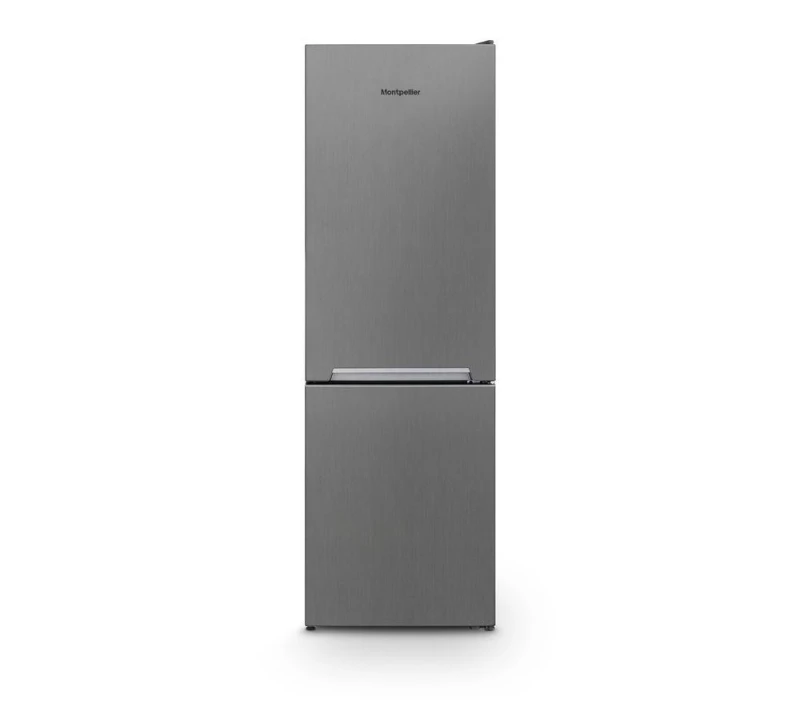Image of Montpellier MDANF188X 60/40 Fridge Freezer - Inox, Silver/Grey 5060617985393