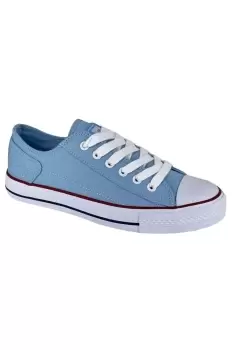 Image of Washed Canvas Trainers