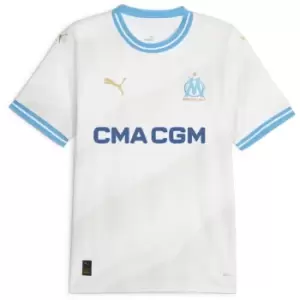 Puma Olympique De Marseille Home Shirt 2023 2024 Adults - White