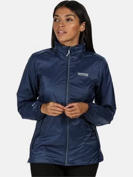 image of Regatta Corinne Waterproof Packable Jacket - Navy, Size 12, Women