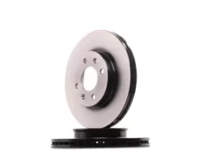 Image of TRW Brake disc DF4839 Brake rotor,Brake discs HYUNDAI,KIA,i20 (PB, PBT),ACCENT III Stufenheck (MC),ACCENT III (MC),RIO II (JB),RIO II Stufenheck (JB)