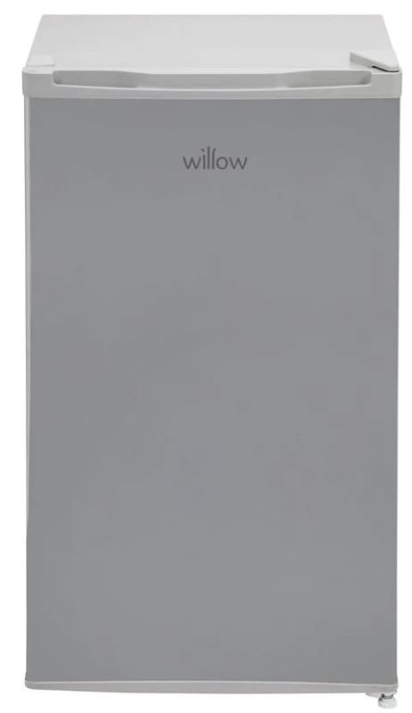 Image of Willow W48UFIS 90L Under Counter Fridge in Silver Silver Unisex