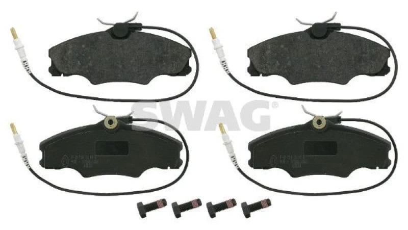Image of Brake pad set SWAG 62 91 6221