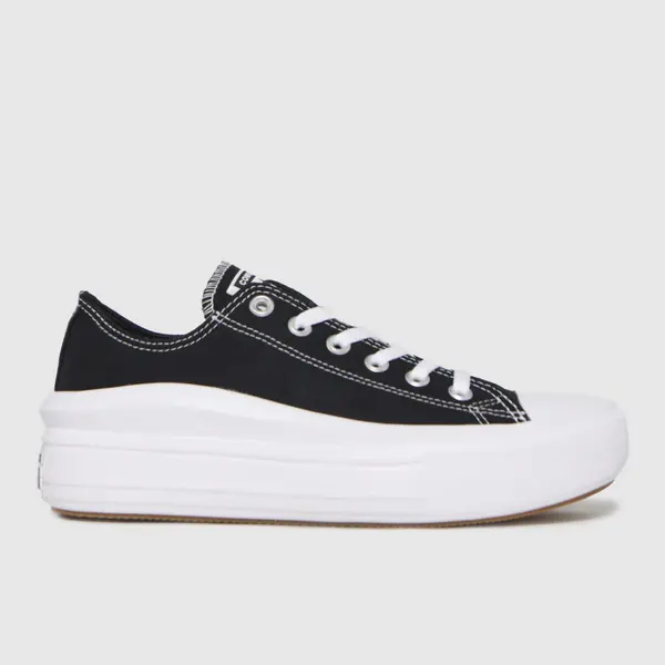 Image of Converse move ox trainers in Black UK 7.5 (EU 41)