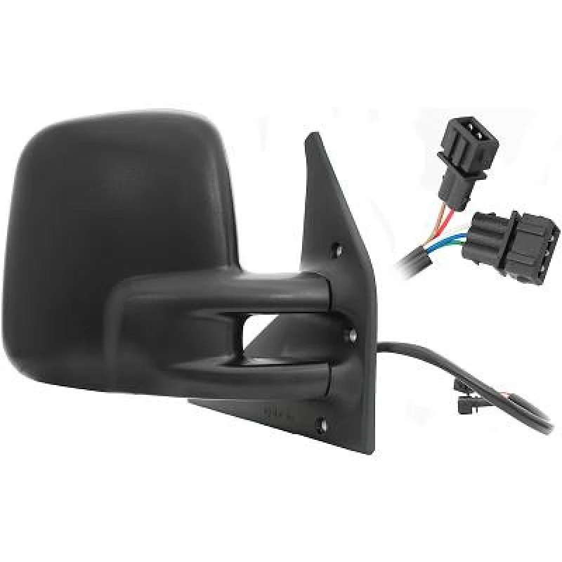 Image of DIEDERICHS 2270126 Wing mirror Right, Complete Mirror, Grained Outside Mirror (50)