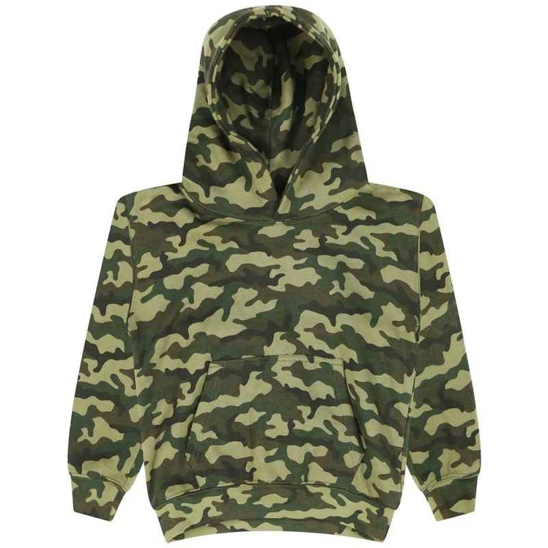 Image of Awdis JH014B boys's Children's sweatshirt in Green