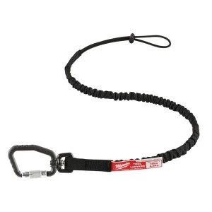 image of Milwaukee Hand Tools Locking Tool Lanyard Black 6.8kg