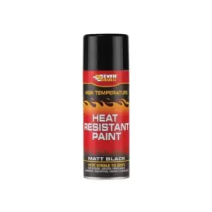 image of Everbuild Heat Resistant Paint Aerosol 400ml