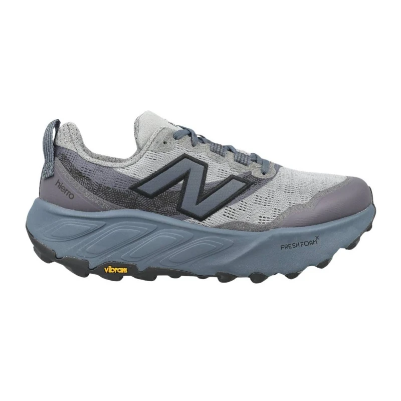 Image of New Balance Fresh Foam X Hierro v9 Gray Blue SS26 Sneakers, Size 45,5 - EUR
