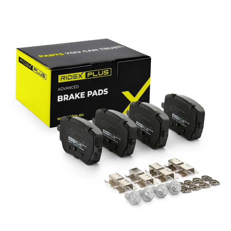 Image of RIDEX PLUS Brake pad set RIDEX PLUS 402B1612P