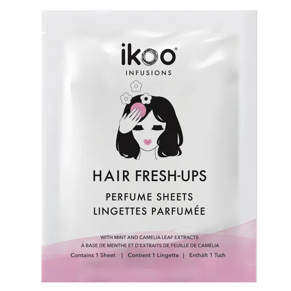 image of Ikoo Hair Fresh Ups Perfume Sheets For Her 8 Sachets