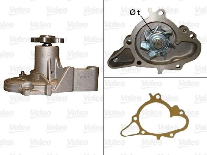 Image of VALEO Water pump VALEO 506897