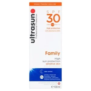 image of Ultrasun Family High Sun Protection SPF30 100ml