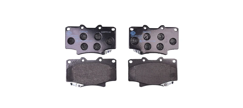 Image of HELLA Brake pad set HELLA 8DB 355 016-871