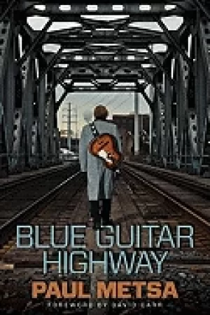 Image of blue guitar highway