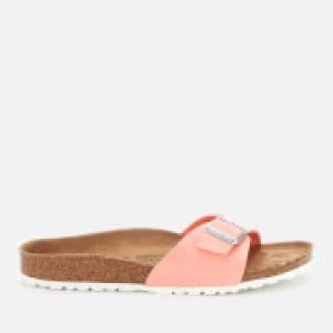 Birkenstock Womens Madrid Vegan Single Strap Sandals - Flamingo - EU 39/UK 5.5