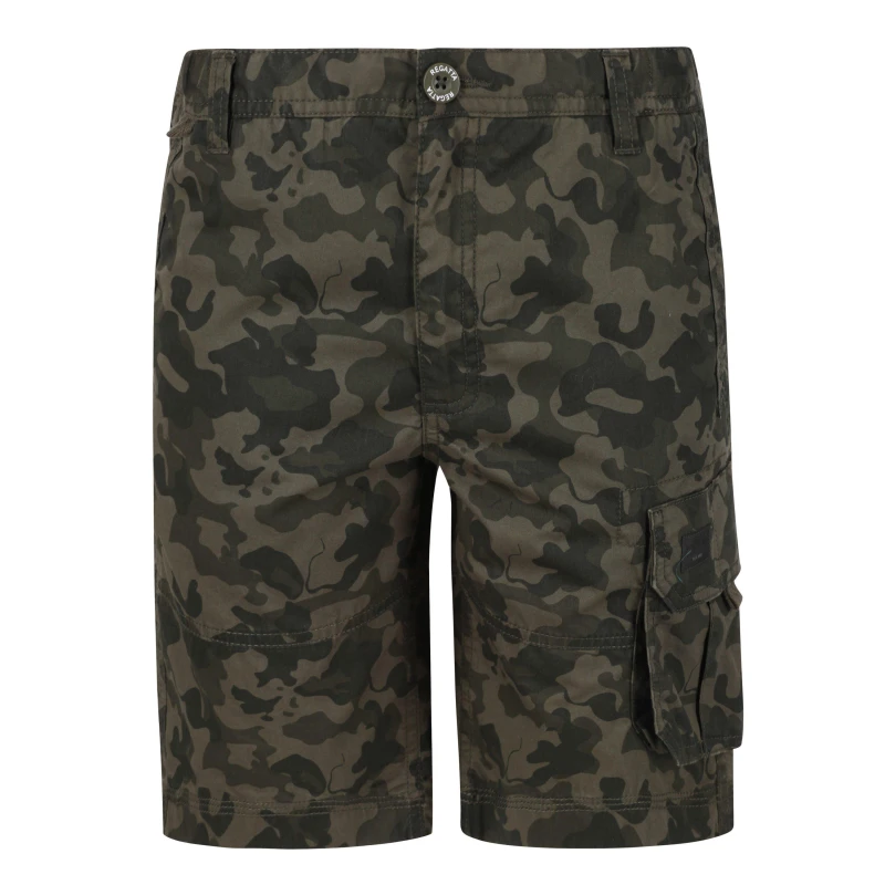 Image of Regatta Unisex Kids Cargo Shorts GrplfPtchCmo unisex 3-4yrs