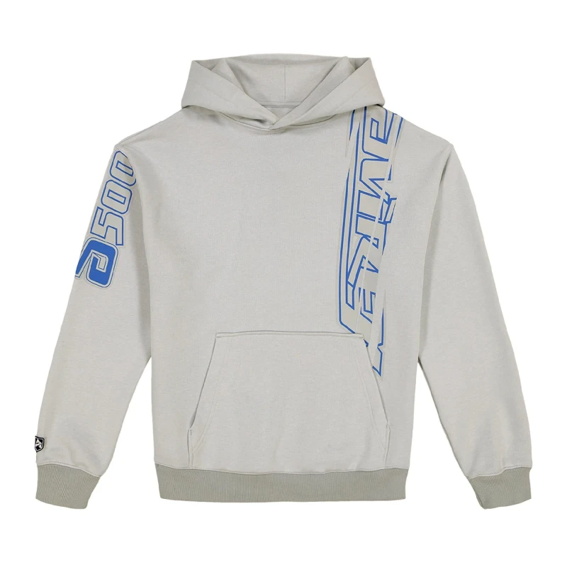 Image of Avirex Spider Racer Hoodie Grey male M