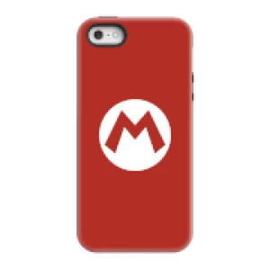 image of Nintendo Super Mario Mario Logo Phone Case - iPhone 5/5s - Tough Case - Gloss