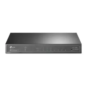 Image of JetStream 8-Port Gigabit Smart Switch with 4-Port PoE+ - Managed - Gigabit Ethernet (10/100/1000) - Power over Ethernet (PoE)