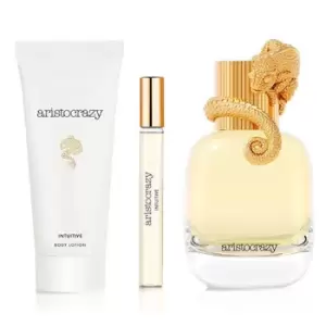 Image of Aristocrazy Intuitive Gift Set 80ml Eau de Toilette + 75ml Body Lotion + 10ml Eau de Toilette
