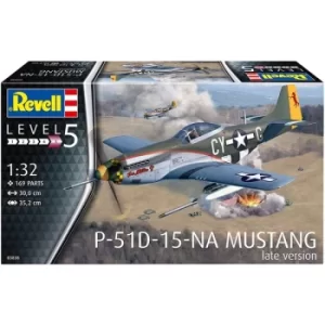 image of P-51D Mustang (Late Version) 1:32 Revell Model Kit