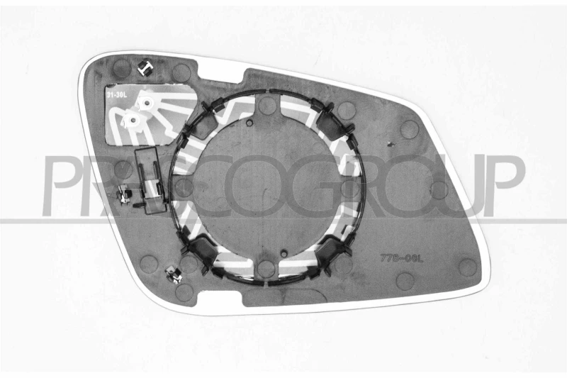 Image of PRASCO Wing mirror glass PRASCO BM7067516