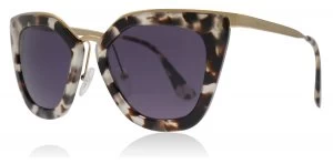 image of Prada PR53SS Sunglasses White Havana UAO6O2 52mm