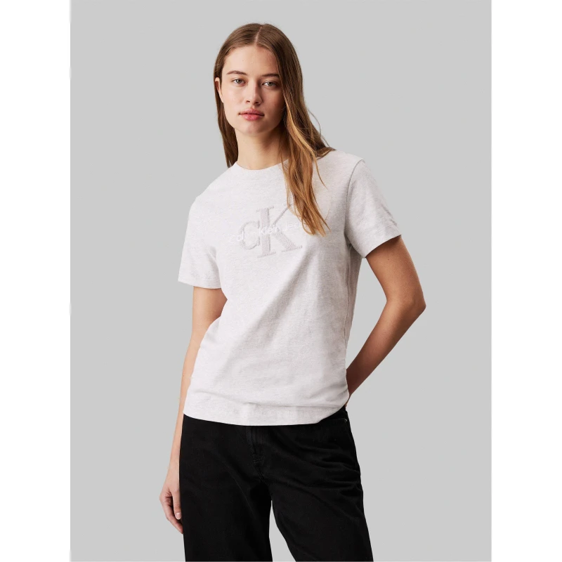 Image of Calvin Klein Jeans short-sleeved T-Shirt - Grey Grey 8