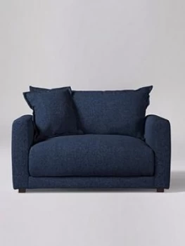 Image of Swoon Aurora Original Fabric Love Seat - Soft Wool