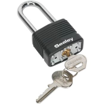 image of Sealey Laminated Steel Padlock 40mm Long