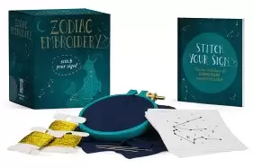 Image of zodiac embroidery stitch your sign