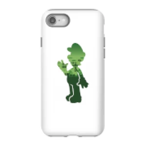 image of Nintendo Super Mario Luigi Silhouette Phone Case - iPhone 8 - Tough Case - Gloss