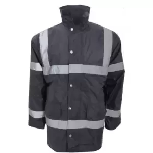 Image of Yoko Mens Workwear Security Jacket (M) (Black) - Black