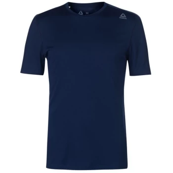 Image of Reebok Workout Ready Speedwick T-Shirt Mens - Navy