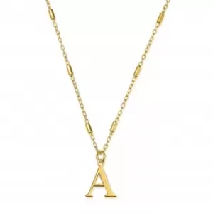 image of Gold Iconic Initial A Necklace GNCC4041A