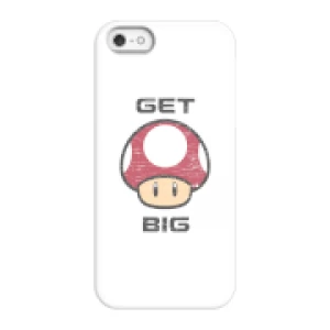 Image of Nintendo Super Mario Get Big Mushroom Phone Case - iPhone 5/5s - Snap Case - Gloss