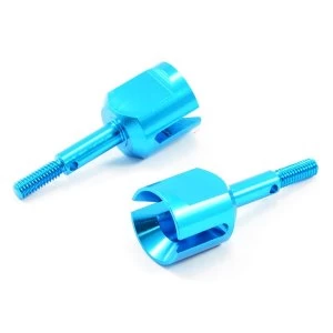 Fastrax Tamiya Tt02 Aluminium Wheel Axle (Pr)