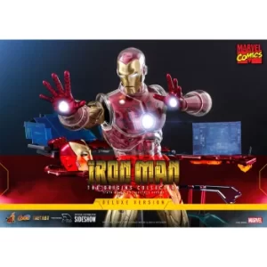 Image of Hot Toys Marvel Iron Man 1:6 Scale Deluxe The Origins Collection