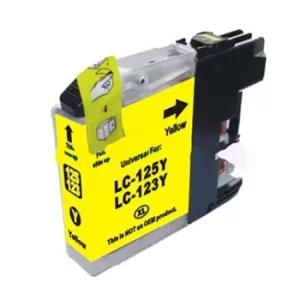 Image of 5 Star Value Remanufactured Inkjet Cartridge Page Life 600pp Yellow [Brother LC123Y Alternative]