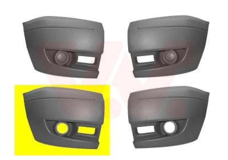 Image of VAN WEZEL Bumper VAN WEZEL 1985566