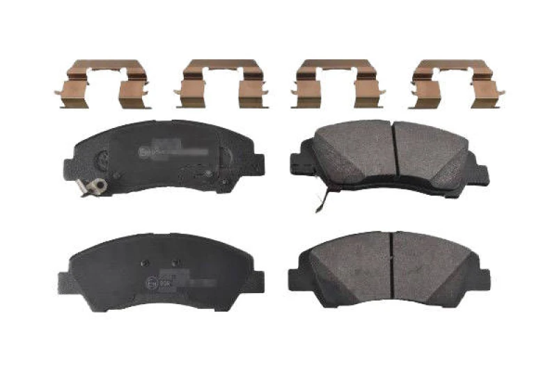 Image of SWAG 33 10 7143 Brake pad set Front Axle, with acoustic wear warning Brake Pad Set,disc brake (402)