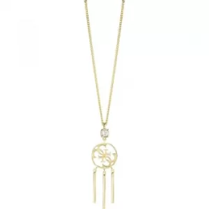 Image of Ladies Guess Gold Plated Miss Divine Necklace