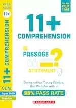 Image of Pass Your 11+: 11+ English Comprehension Practice and Assessment for the CEM Test Ages 9-10