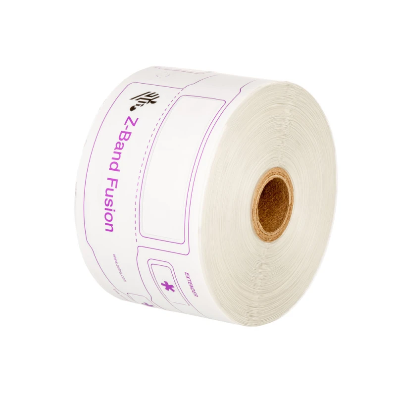 Image of Zebra Wristband. PolyPro/PET. 3 x 11" (76x279mm). DT. Z-Band Fusion.