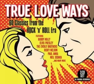 image of True Love Ways 60 Classics from the Rock N Roll Era by Various Artists CD Album