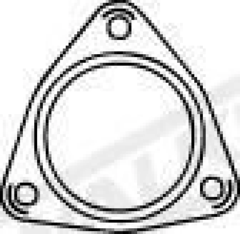 Image of Exhaust pipe gasket WALKER 84031